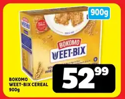 Usave Bokomo weet-bix cereal offer