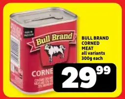 Usave Bull brand corned meat offer