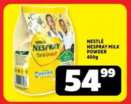 Usave Nestlé nespray milk powder offer