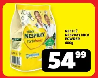 Usave Nestlé nespray milk powder offer