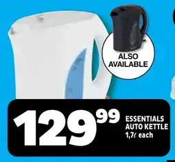 Usave Essentials auto kettle offer