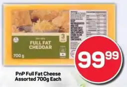 Pick n Pay PnP Full Fat Cheese Assorted offer
