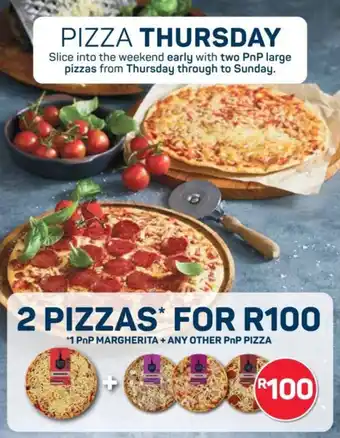 Pick n Pay 2 Pizzas for R100 offer