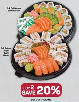 Pick n Pay PnP Fuji Salmon Sushi Special/ PnP Salmon Delight Sushi Platter offer