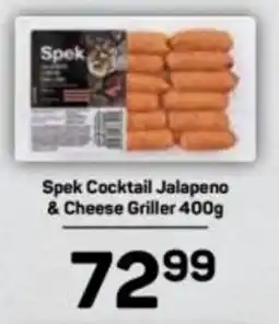 Pick n Pay Spek Cocktail Jalapeno & Cheese Griller offer