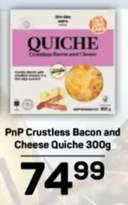 Pick n Pay PnP Crustless Bacon and Cheese Quiche offer