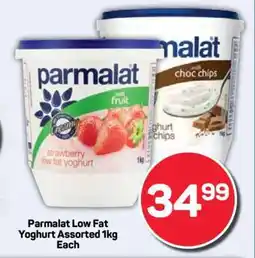 Pick n Pay Parmalat Low Fat Yoghurt Assorted 1kg Each offer