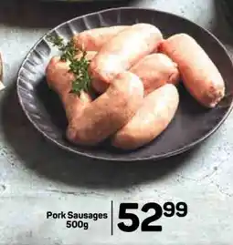 Pick n Pay Pork Sausages 500g offer