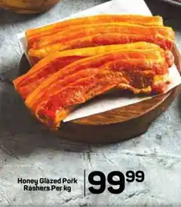 Pick n Pay Honey Glazed Pork Rashers Per kg offer