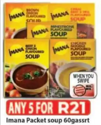 Supa Store Imana packet soup offer