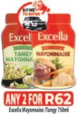 Supa Store Excella Mayonnaise/ Tangy offer