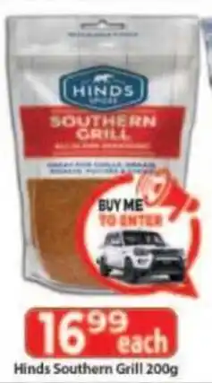 Supa Store Hinds Southern Grill offer