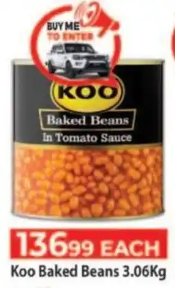 Supa Store Koo Baked Beans offer