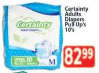 Supa Store Certainty Adults Diapers Pull Up's offer