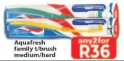 Supa Store Aquafresh family t/brush medium/hard offer