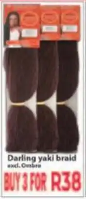 Supa Store Darling yaki braid offer