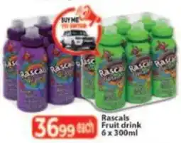 Supa Store Rascals Fruit drink offer
