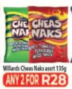 Supa Store Willards Cheas Naks assrt offer