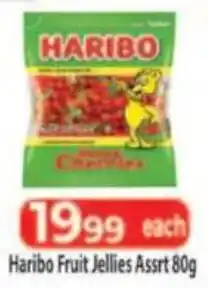 Supa Store Haribo Fruit Jellies Assrt offer