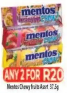 Supa Store Mentos Chewy fruits Assrt offer