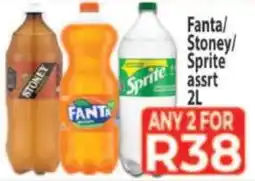 Supa Store Fanta/ Stoney/ Sprite assrt offer