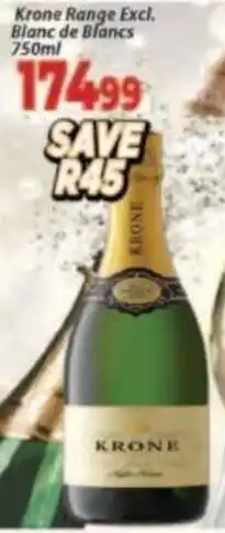 Supa Store Krone Range Excl. Blanc de Blancs offer
