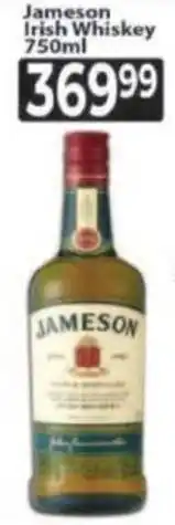 Supa Store Jameson Irish Whiskey offer