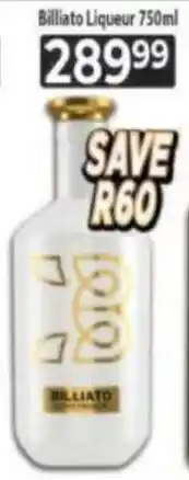 Supa Store Billiato Liqueur offer