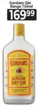 Supa Store Gordons Gin Range offer