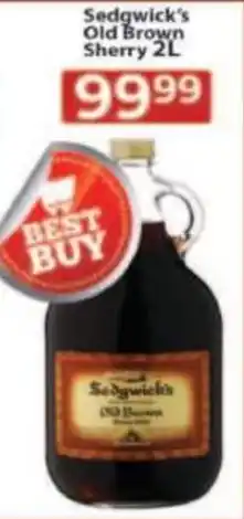 Supa Store Sedgwick's Old Brown Sherry offer