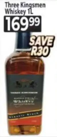 Supa Store Three Kingsmen Whiskey offer