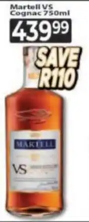 Supa Store Martell VS Cognac offer