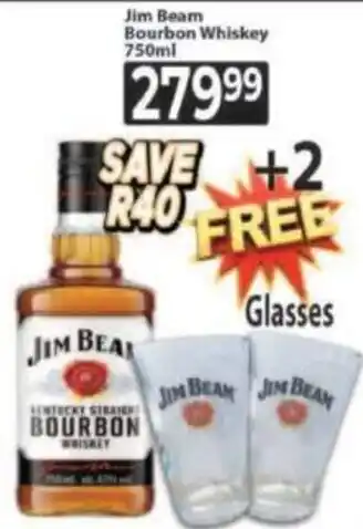 Supa Store Jim Beam Bourbon Whiskey offer