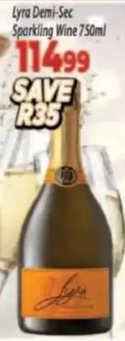 Supa Store Lyra Demi-Sec Sparkling Wine offer