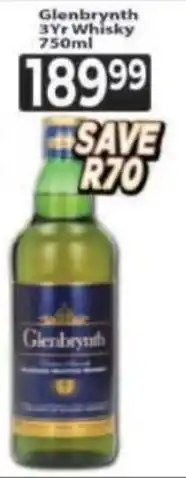 Supa Store Glenbrynth 3Yr Whisky offer
