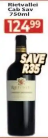 Supa Store Rietvallei Cab Sav offer