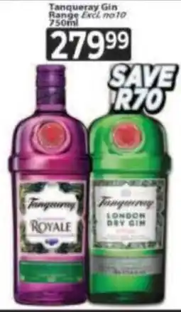 Supa Store Tanqueray Gin Range offer