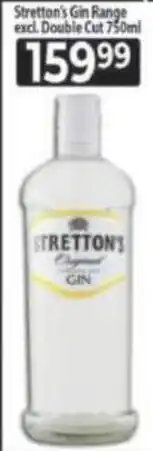 Supa Store Stretton's Gin Range offer