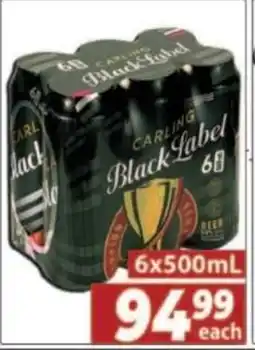 Supa Store Carling Black Label Beer offer
