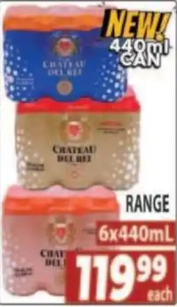 Supa Store Chateau del rei range offer