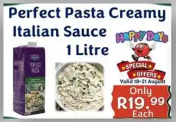 Foodeez Perfect Pasta Creamy Italian Sauce offer