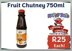 Foodeez Fruit Chutney offer