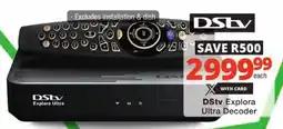 Checkers DStv Explora Ultra Decoder offer