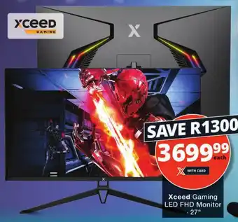 Checkers Xceed Gaming LED FHD Monitor offer