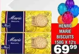 Advance Cash n Carry Henro marie biscuits offer