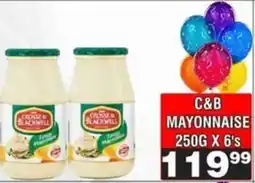 Advance Cash n Carry Crosse & blackwell mayonnaise offer