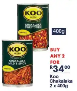 President Hyper Koo Chakalaka offer
