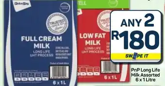 Pick n Pay Hypermarket PnP Long Life Milk Assorted offer