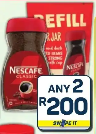 Pick n Pay Hypermarket Nescafé Classic Instant Coffee Assorted or Refill offer