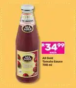 Game All Gold Tomato Sauce-700ml offer